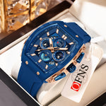 Klocka Daniel (digital/analog herrklocka med nattbelysning & datum)