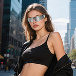 Futuristiska glasögon – techno & alien design