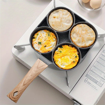 4-Håls Non-stick Stekpanna med Maifanstenbeläggning