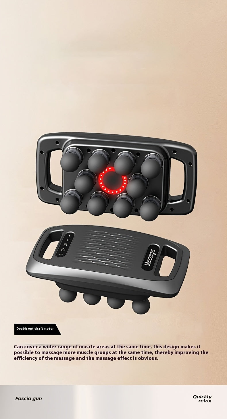 MassagePistolen™ – Kraftfull Massagepistol med 10 Munstycken