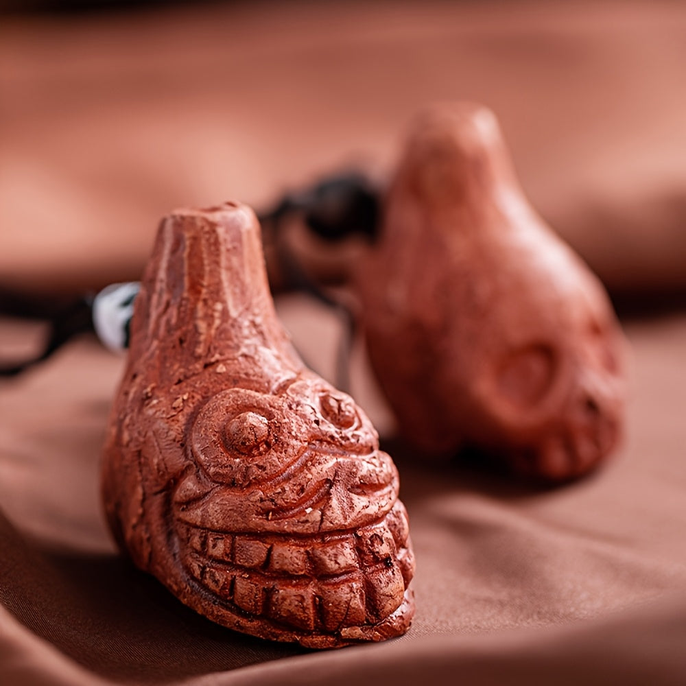 Högljudd Aztekisk Dödsvissla för Överlevnad och Fest