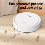 Robotdammsugare för djurhår – USB uppladdningsbar städrobot för hemmet
