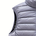 Lättviktsjacka herr – ståkrage & zip-up design för vår/höst