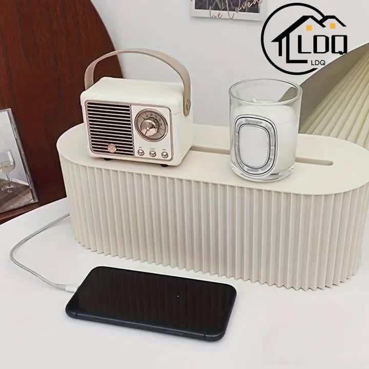 KabelBox™ – Praktisk Kabelorganisatör med Lock