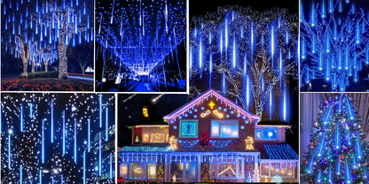 MeteorLjusSol™ – LED Ljusslinga med Solcell och Effekter
