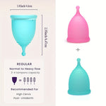 MensKopp™ Duo – Mjuk & Säker Menskopp i 2 Storlekar (12h Skydd)