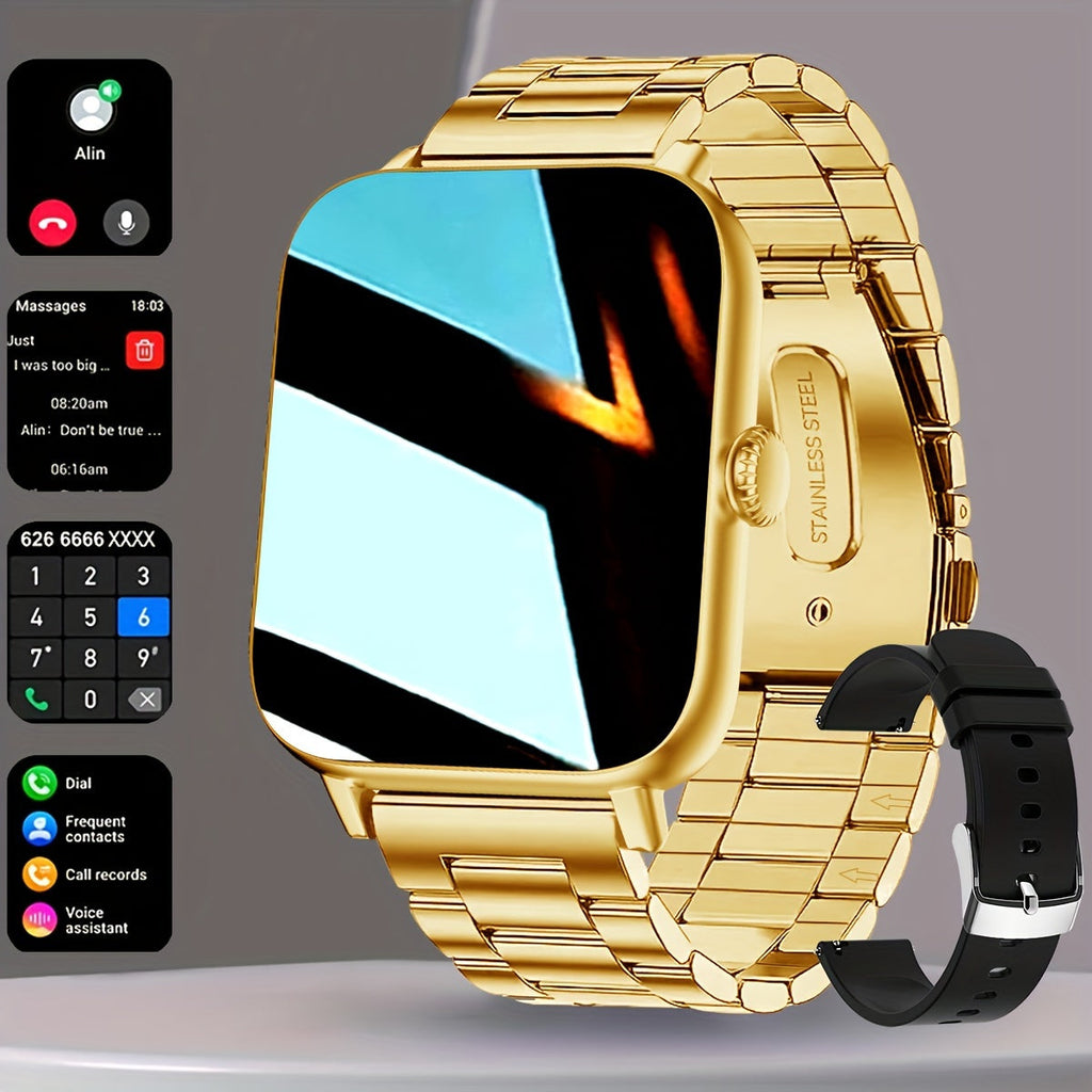 Smartklocka Martin (1,83” pekskärm, samtal & 100+ sportlägen)