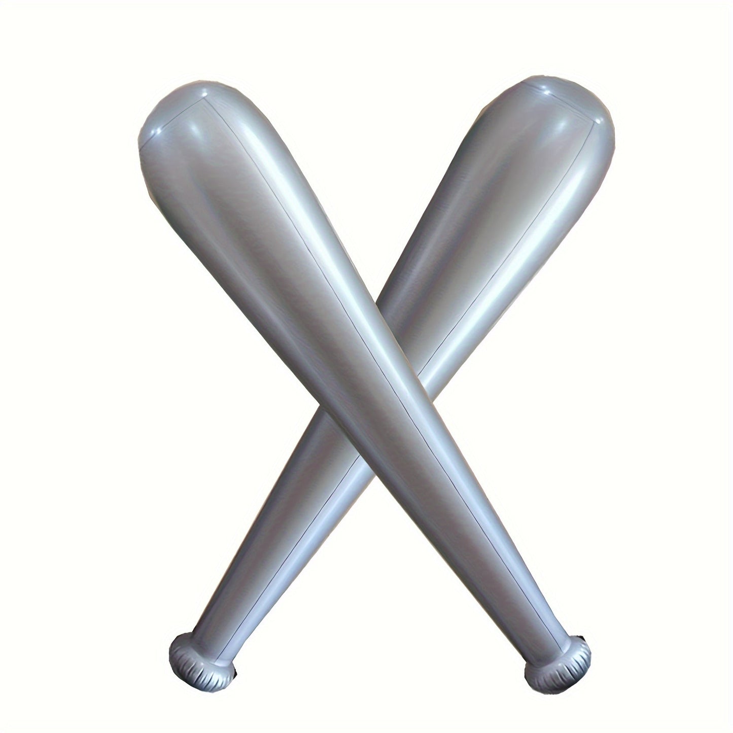 Gigantisk Uppblåsbar Baseballträ, Silver