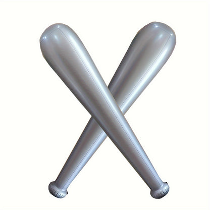 Gigantisk Uppblåsbar Baseballträ, Silver