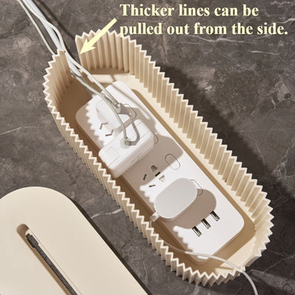 KabelBox™ – Praktisk Kabelorganisatör med Lock