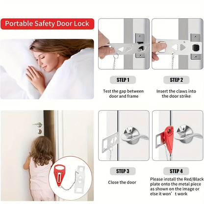 SafeLock™ – Portabel Dörrsäkerhet med Nyckelring