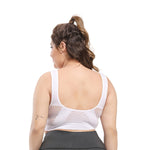 Sömlös sport-bh plus size – andningsbar med push-up & uttagbara inlägg