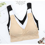 Sömlös sport-bh plus size – andningsbar med push-up & uttagbara inlägg