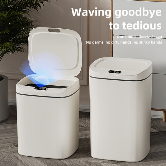 Smart Soptunna med Tyst Stängning – Luktfri & Batteridriven