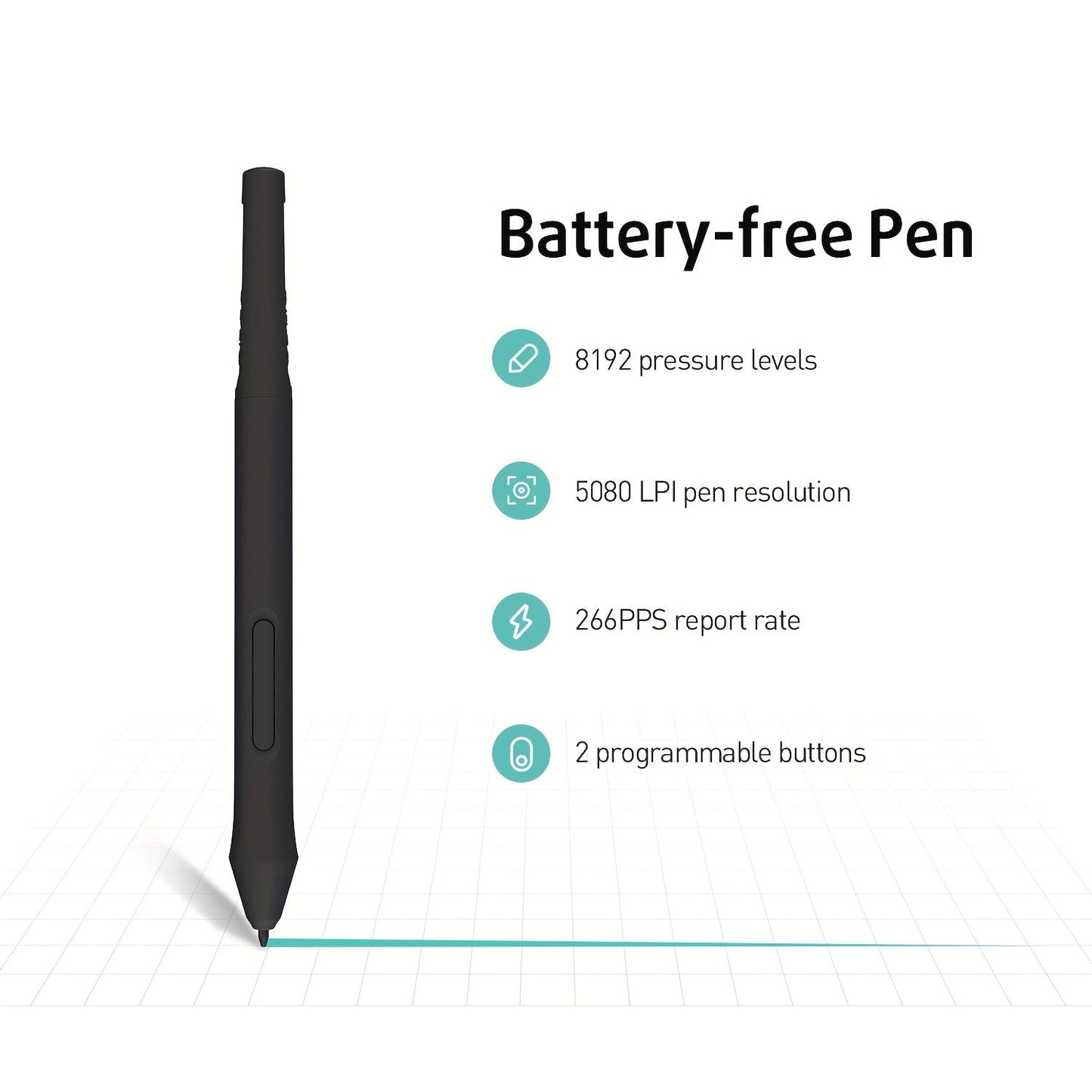 RitPlatta Pro – Digital ritplatta med tryckkänslig penna