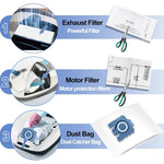 Dammsugarpåse – 3D dammsugarpåse med luftfiltrering