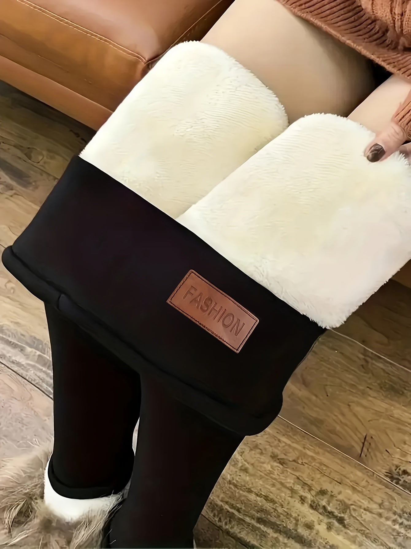 VärmeLeggings™ – Fodrade Hög Midja