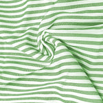 Randig sommarklänning dam – A-linje med fickor