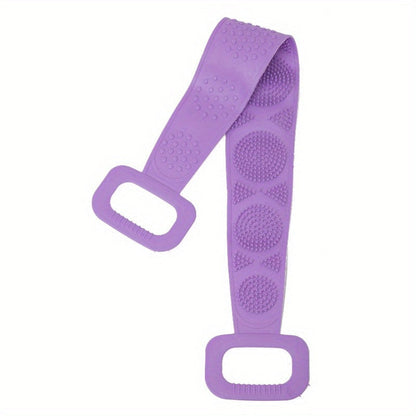 Extra Lång Silikonkroppsskrubb med Handtag