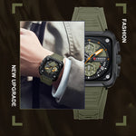 Torino Legacy – militärinspirerad herrklocka med sportig kvartsur