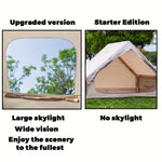 Uppblåsbart tält 8–10 personer – 4-säsongs glampingtält