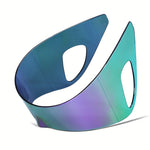 Y2K futuristiska glasögon – oversized skölddesign