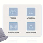 Pehmeä tablettipehmuste – Mukava pidike tabletille ja kirjalle