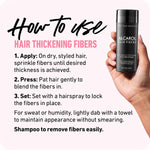 Tjockande Fiberpulver för Hår