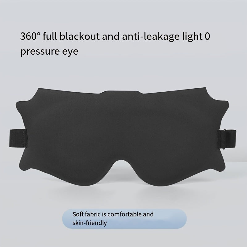 SovMask – 3D-ögonmask med total mörkläggning