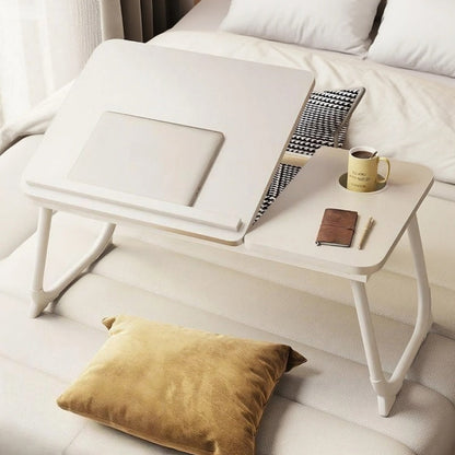 Fällbart laptopsbord aluminium – portabelt skrivbord för dator & hemkontor