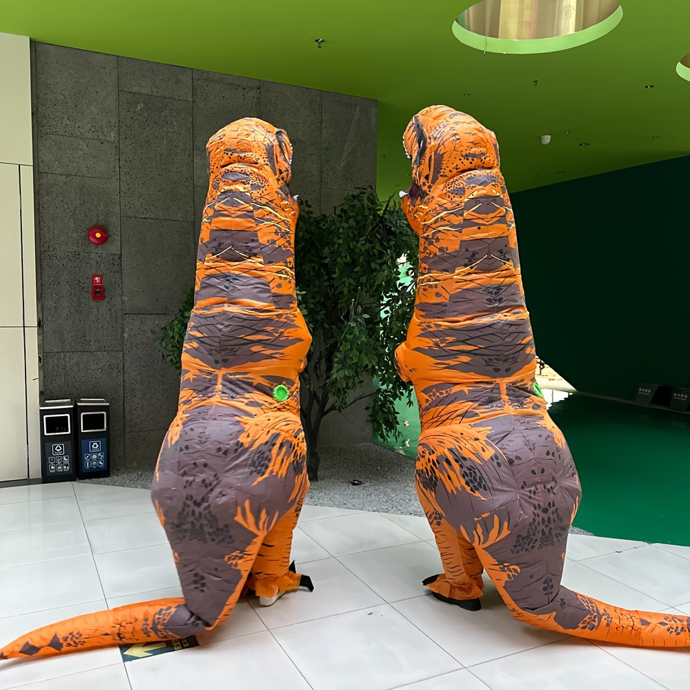 Puhallettava T-Rex-asu aikuisille