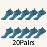 10-pack Låga Sportstrumpor – Unisex & Andas