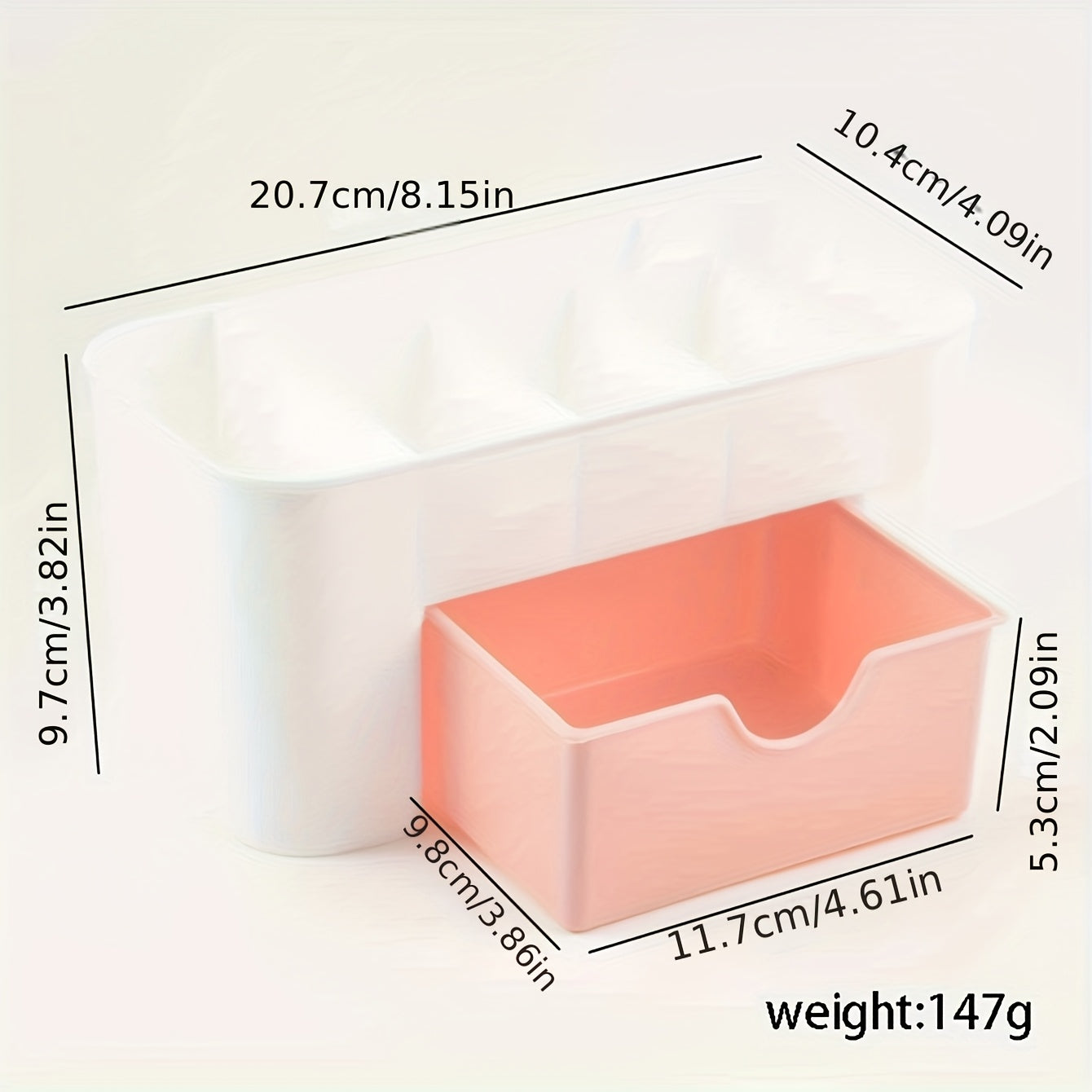 NailBox™ – Smink- & Nagelförvaring med Lådor