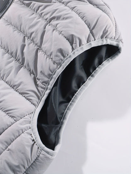 Herrväst ståkrage – lätt väst för vår & höst