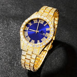 Klockset Erik (6-delat herrset med kvartsur & metallarmband)