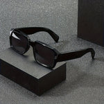 SquareLook™ – Herrglasögon med Svarta Glas