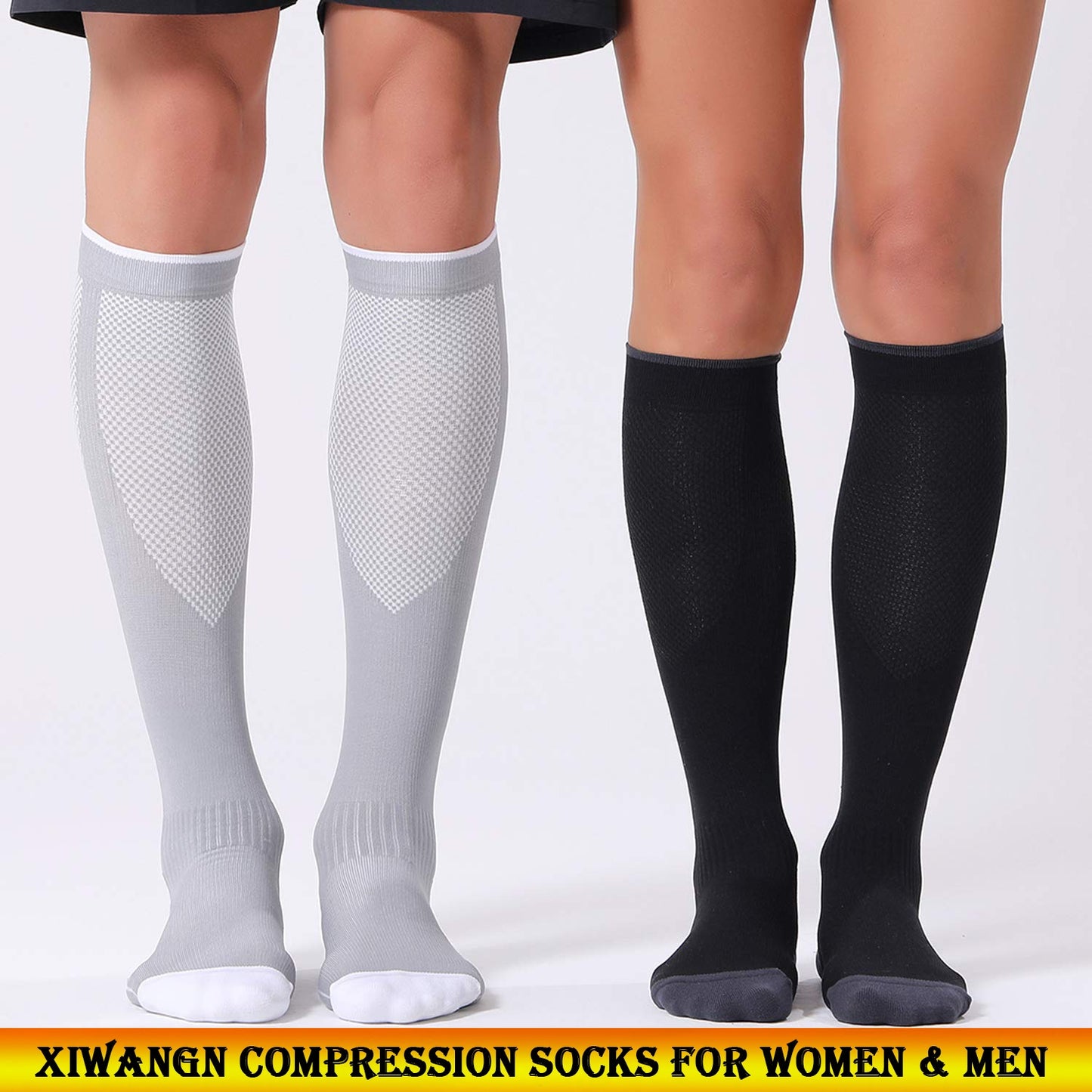 KompressionsStrumpor™ – Unisex Knästrumpor för Sport & Resa