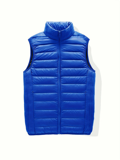 Lättviktsjacka herr – ståkrage & zip-up design för vår/höst