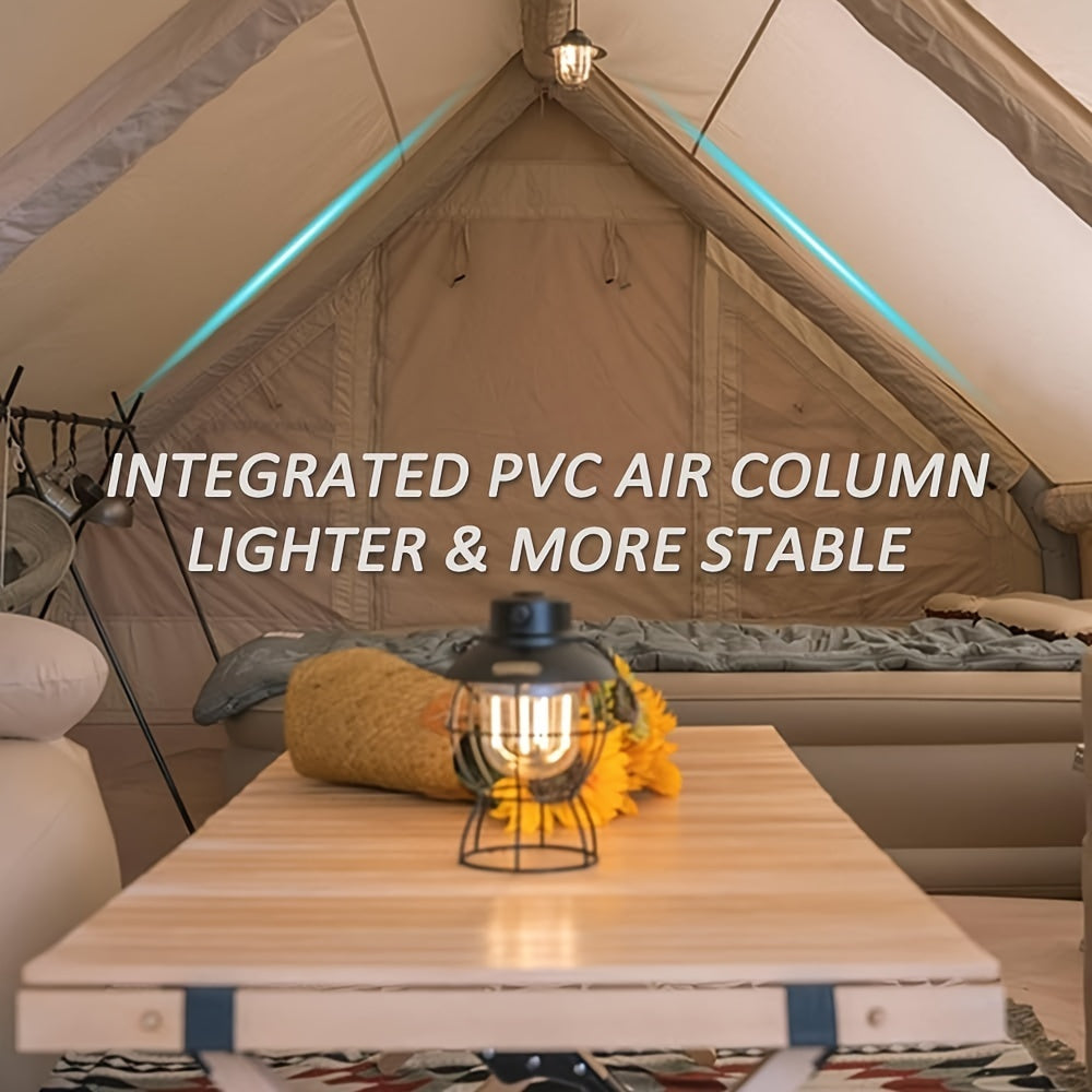 Uppblåsbart tält 6 personer – lätt campingtält med snabb montering