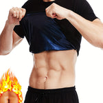 Svett T-shirt™ – Herr T-shirt med Fukttransporterande Material