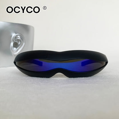 Futuristiska alien-glasögon – unisex med fodral