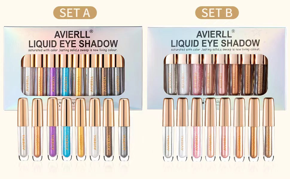 Skimra  – 8 färger Flytande Ögonskugga