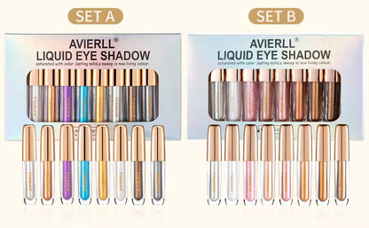 Skimra  – 8 färger Flytande Ögonskugga