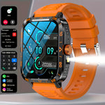 Smartklocka 1,95 tum – kompatibel med iPhone & Android