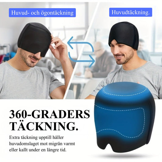 KylaHuvud™ – Justerbart Kylband för Migrän & Ögon