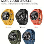 Sportklocka herr – digital med kronograf & LED