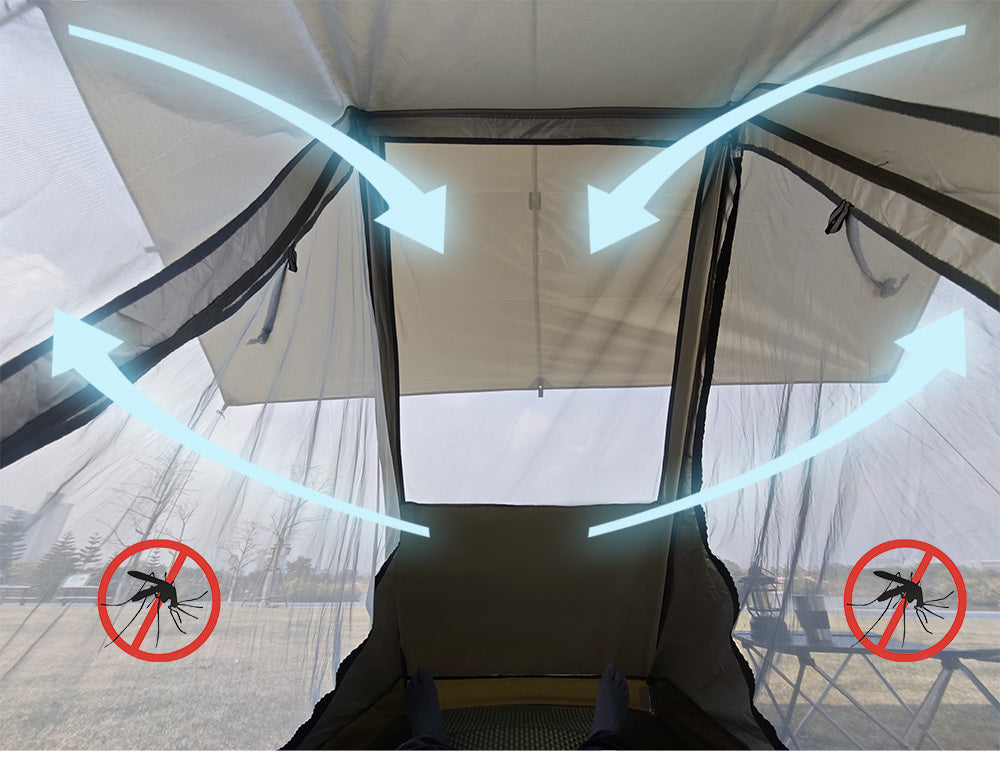 Enpersonstält – Lätt, Myggnät och Snabbtält