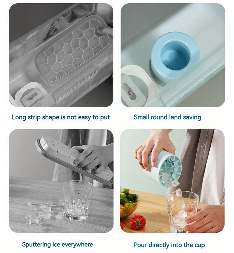 Isform60 – Silikonform för 60 perfekta isbitar