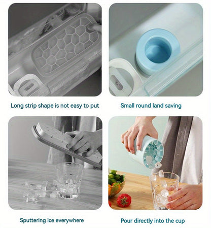 Isform60 – Silikonform för 60 perfekta isbitar