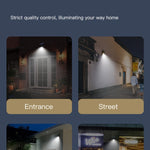 LED Rörelsesensorlampa™ – Solcellspanel med 180° Rotering